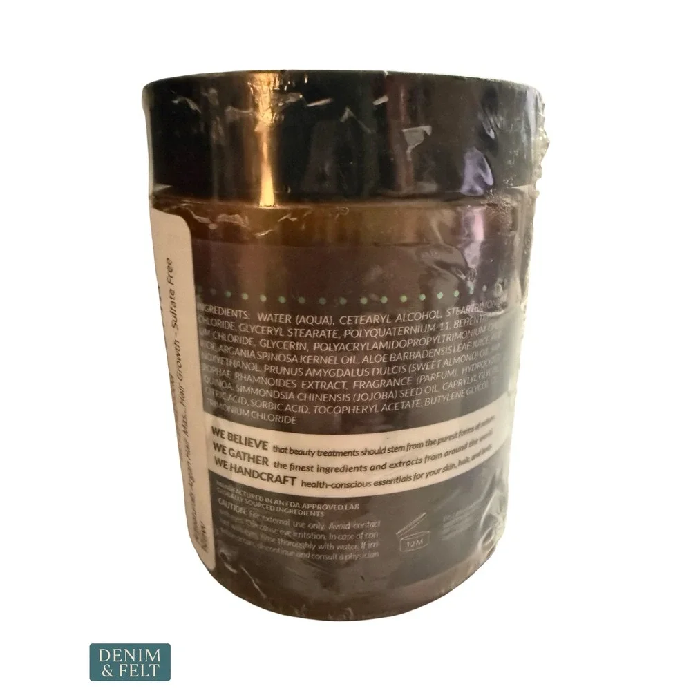 NEW ArtNaturals Argan Oil Aloe Hair Mask 8oz Deep Conditioning Repair Treatment
